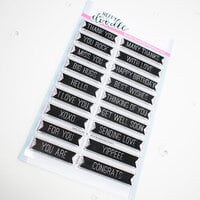 Heffy Doodle - Clear Photopolymer Stamps - Bold Banner Sentiments