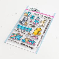 Heffy Doodle - Clear Photopolymer Stamps - Wrapped With Love