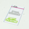 Heffy Doodle - Heffy Cuts - Dies - Merry Christmas Jumbo Sentiment