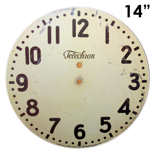 Melissa Frances - Clock Wall Hangings - Modern Clock Face - 14 Inch