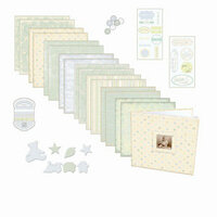 Melissa Frances - Heart and Home - 8x8 Album Kit - Hush a' Bye Baby Boy, CLEARANCE
