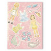 Melissa Frances - Heart and Home - 3D Stickers - Girly Girl, CLEARANCE