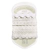 Melissa Frances - Heart and Home - Vintage Ribbon - White, CLEARANCE