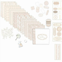 Melissa Frances - Heart and Home - 12x12 Wedding Album Kit - Our Wedding, CLEARANCE