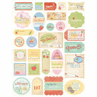 Melissa Frances - Kitschy Kitchen Collection - Cardstock Stickers - Homemade