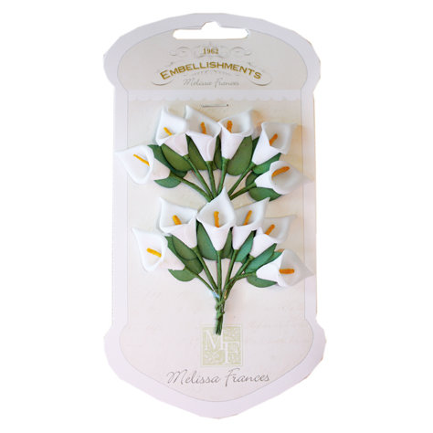 Melissa Frances - Vintage Flower - White Lily