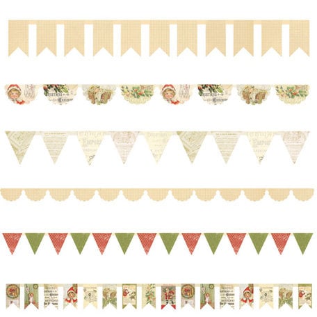 Melissa Frances - Deck the Halls Collection - Christmas - Cardstock Banners