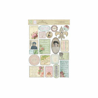 Melissa Frances - C'est la Vie Collection - Cardstock Stickers - Vintage