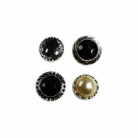 Melissa Frances - Jewel Button Assortment - Set of 4