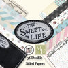 Melissa Frances - The Sweet Life Collection - 6 x 6 Paper Pad