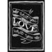 Melissa Frances - Blackboard Canvas Print - Do What You Love