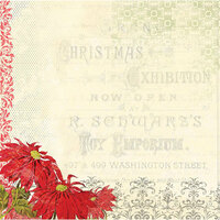 Melissa Frances - Deck the Halls Collection - Christmas - 12 x 12 Paper - Christmas Exhibition