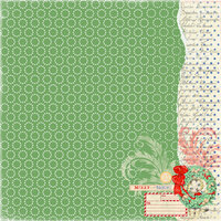 Melissa Frances - Countdown to Christmas Collection - 12 x 12 Paper - Salutations