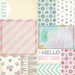 Melissa Frances - The Sweet Life Collection - 12 x 12 Double Sided Paper - Bits and Pieces