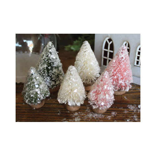 Melissa Frances - Christmas - Mini Bottle Brush Trees