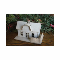 Melissa Frances - Christmas - Ornament - Farm House