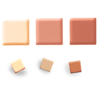 Happy Hammer  - Bazzill Basics Mini Brads - Square - Orange, CLEARANCE