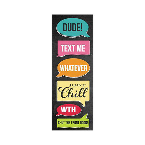Hampton Art - Laugh Out Loud - Cardstock Stickers - Social Text