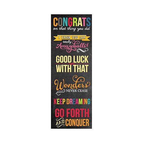 Hampton Art - Laugh Out Loud - Cardstock Stickers - Go Forth 2