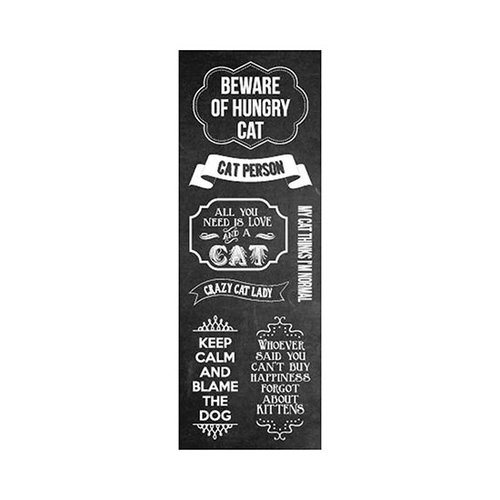 Hampton Art - Laugh Out Loud - Cardstock Stickers - Cat Person