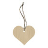 Hampton Art - Tags - Wood Veneer - Heart