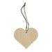 Hampton Art - Tags - Wood Veneer - Heart