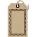 Hampton Art - Tags - Letterpress - Kraft