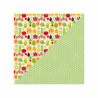 Jillibean Soup - Fresh Vegetable Soup Collection - 12 x 12 Double Sided Paper - Baby Carrots
