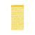Jillibean Soup - Alphabeans Collection - Alphabet Cardstock Stickers - Banana Yellow
