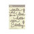 Jillibean Soup - Wise Words - Cardstock Stickers - Smile - Gray