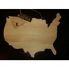 Jillibean Soup - Naturalist Collection - Raw Surfaces - USA Map