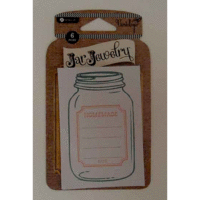 Hampton Art - Jar Jewelry - Letterpress Jar Labels