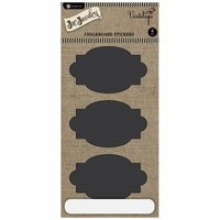 Hampton Art - Jar Jewelry Collection - Large Chalkboard Stickers - Fancy Ovals