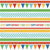 KI Memories - Mini Celebrations Collection - 12 x 12 Ruffle Paper - Birthday Banners