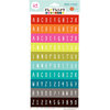 KI Memories - Playlist Collection - Vellum Stickers - Glass Block Alphabet