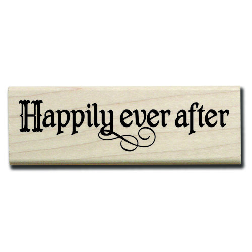 Hampton Art - 7 Gypsies - Wood Mounted Stamps - Happily Ever After
