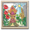 Hampton Art - Color Me Collection - Wood Mounted Stamps - Home