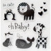 Hampton Art - Clear Acrylic Stamps - Oh Baby