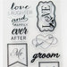 Hampton Art - Clear Acrylic Stamps - Love