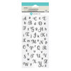 Hampton Art - Clear Acrylic Stamps - Alphabet