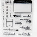 Hampton Art - Clear Acrylic Stamps - The Details