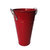 Hampton Art - Tin Vase with Handle - Small - Red