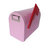 Hampton Art - Tin Mailbox - Medium - Pastel Pink