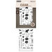 Hero Arts - Studio Calico - Here and There Collection - Poly Clear - Clear Acrylic Stamps - Cats and Dogs