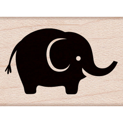 Hero Arts - Baby Collection - Woodblock - Wood Mounted Stamps - Baby Elephant