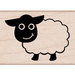 Hero Arts - Critters Collection - Woodblock - Wood Mounted Stamps - Little Sheep