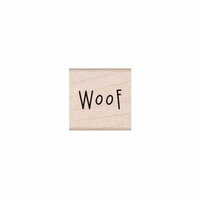 Hero Arts - Friendly Critters Collection - Woodblock - Wood Mounted Stamps - Woof