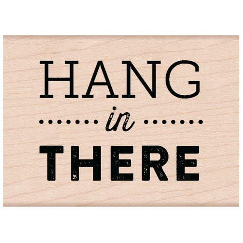 Hero Arts - Woodblock - Wood Mounted Stamps - Hang In There