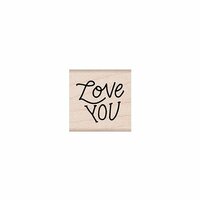 Hero Arts - Woodblock - Wood Mounted Stamps - Love You Message