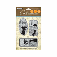 Hero Arts - Art of the Card - Repositionable Rubber Stamps - Enchante